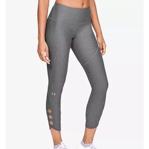 Under Armour Heat Gear Gray Compression Capri Leggings Size S